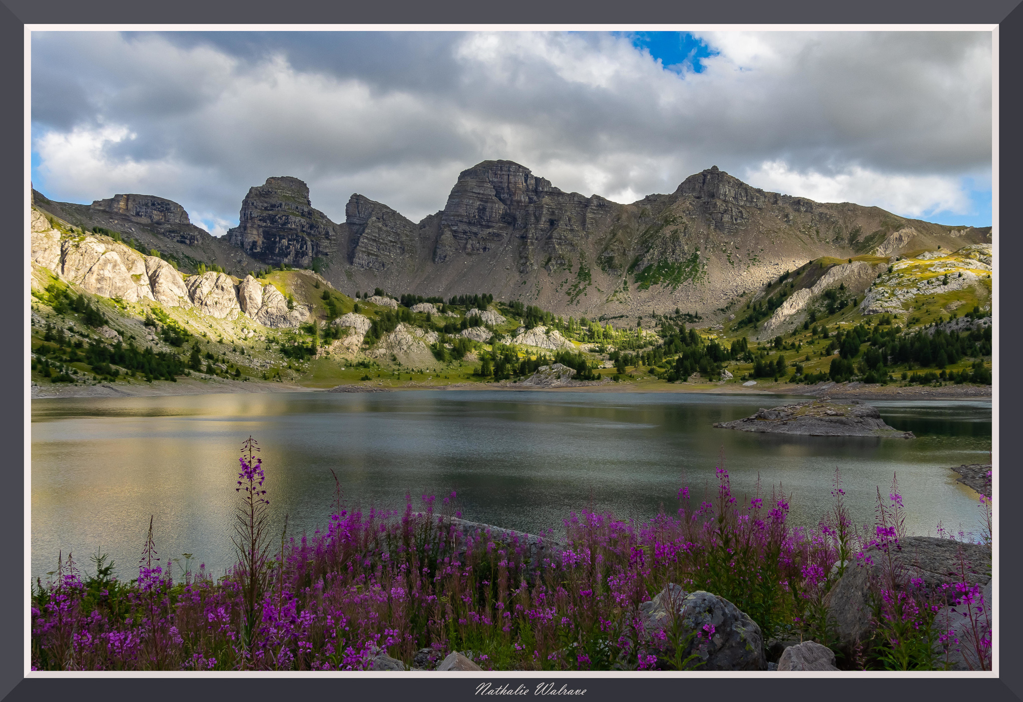 le lac d'Allos