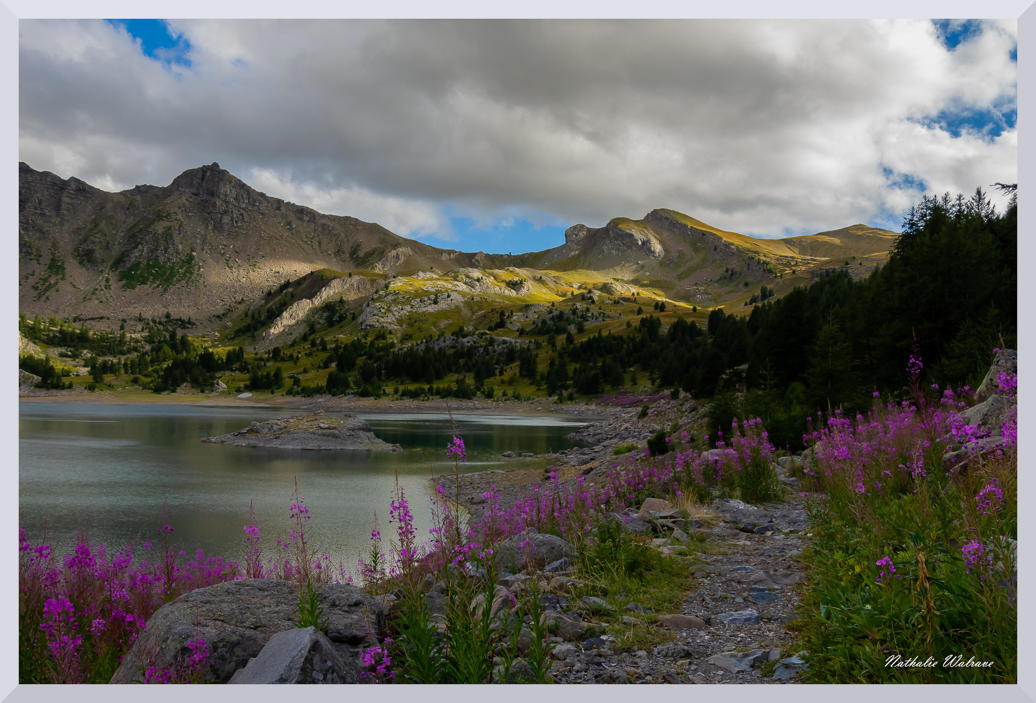 le lac d'Allos