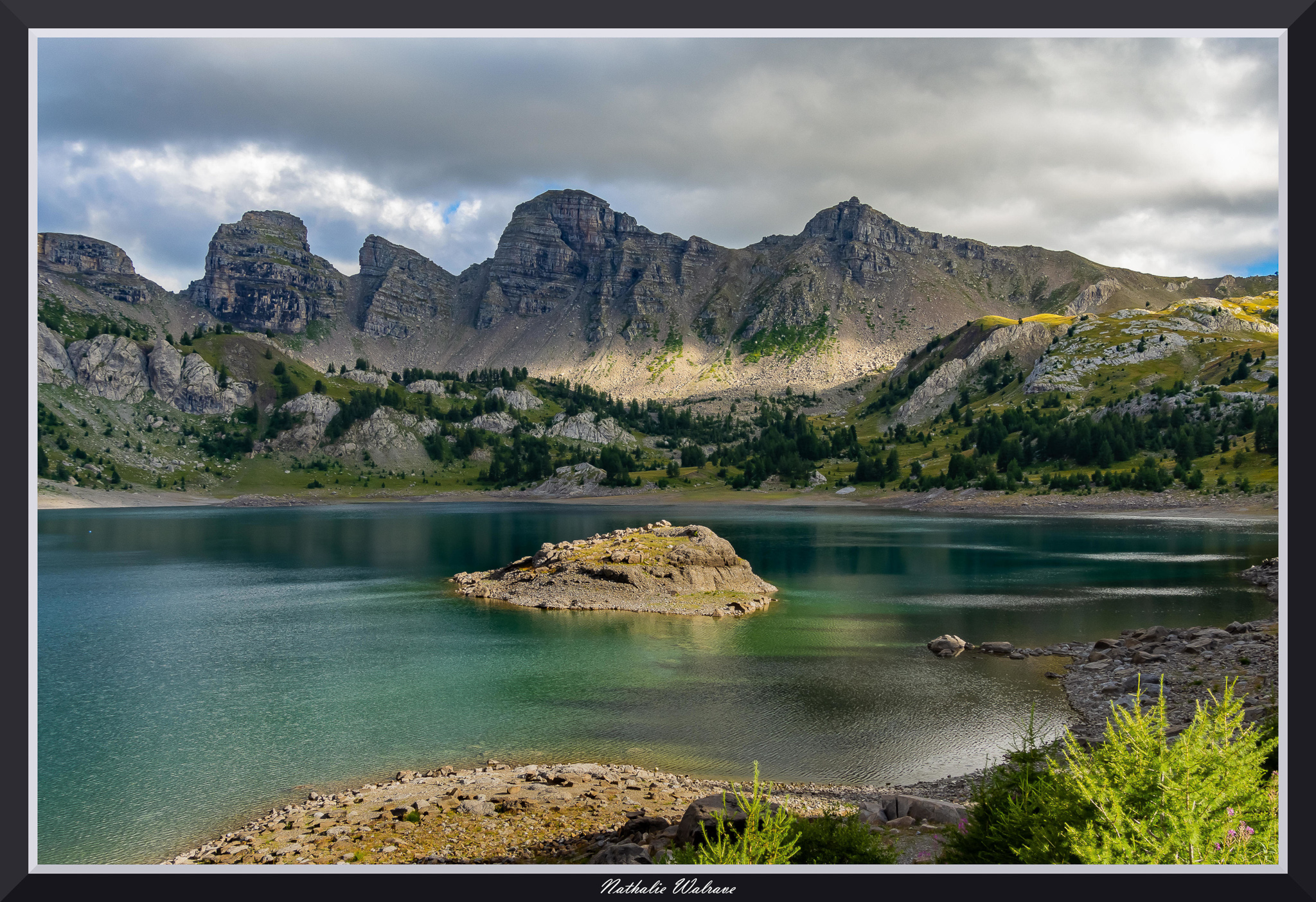 le lac d'Allos