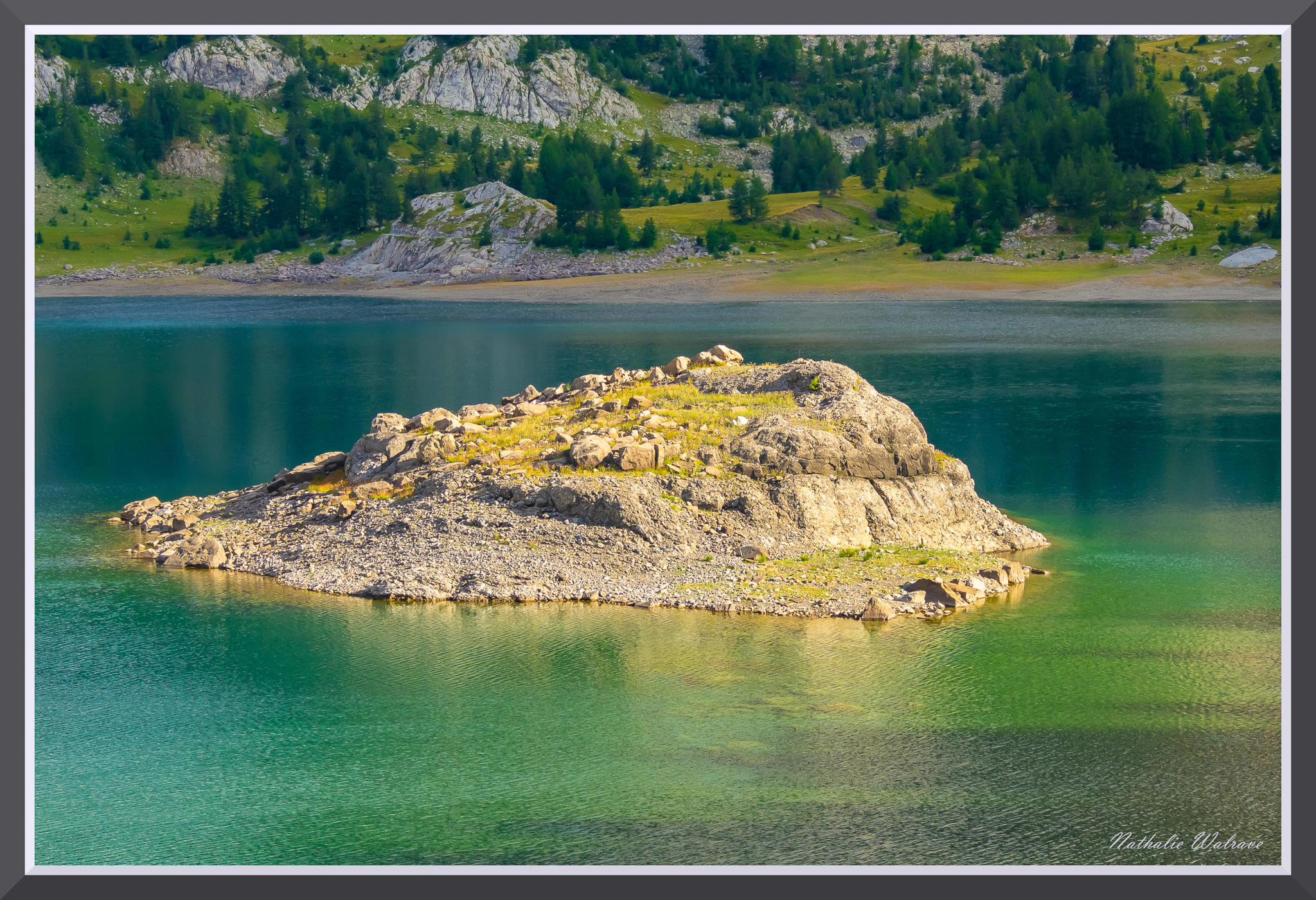 le lac d'Allos