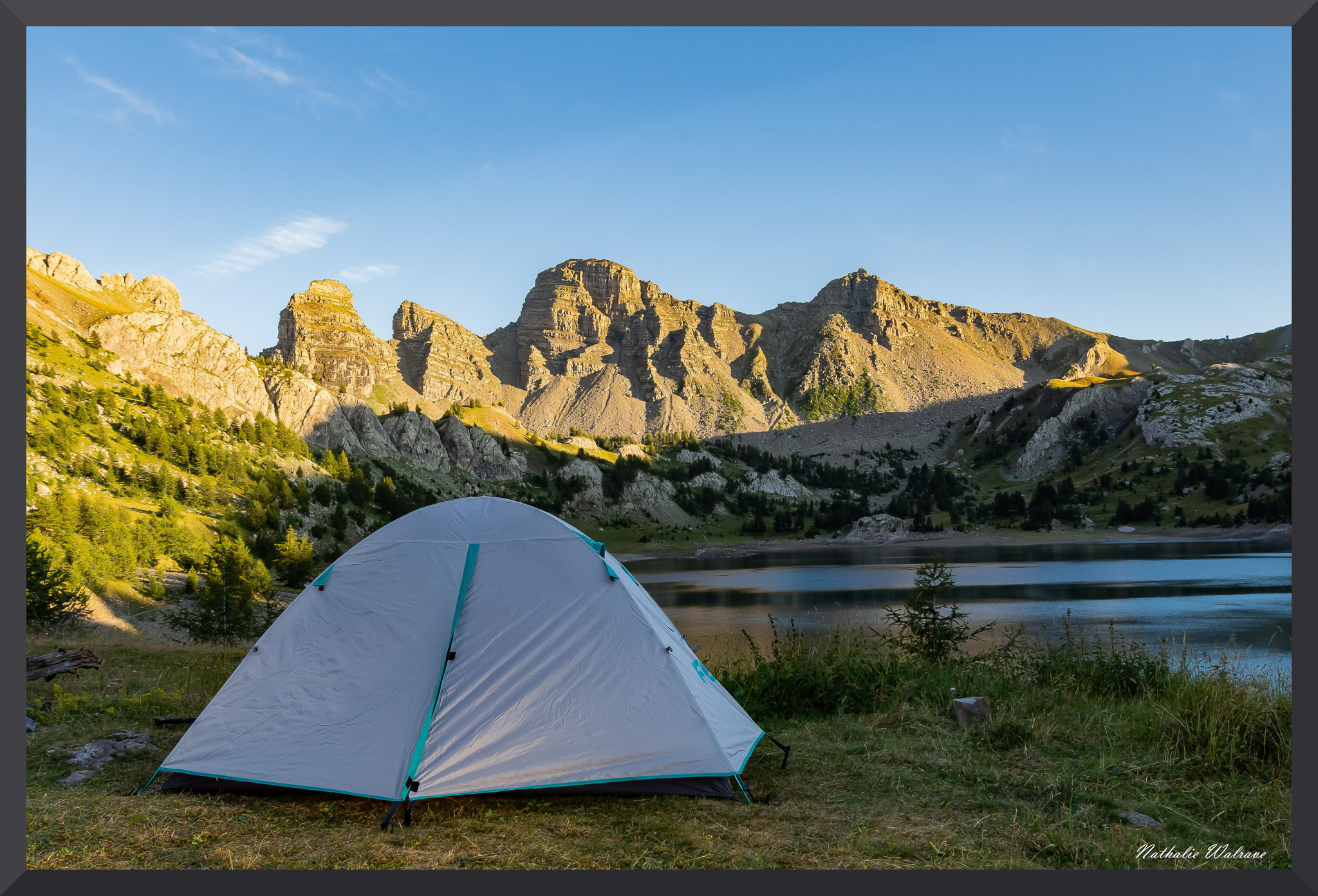 le lac d'Allos