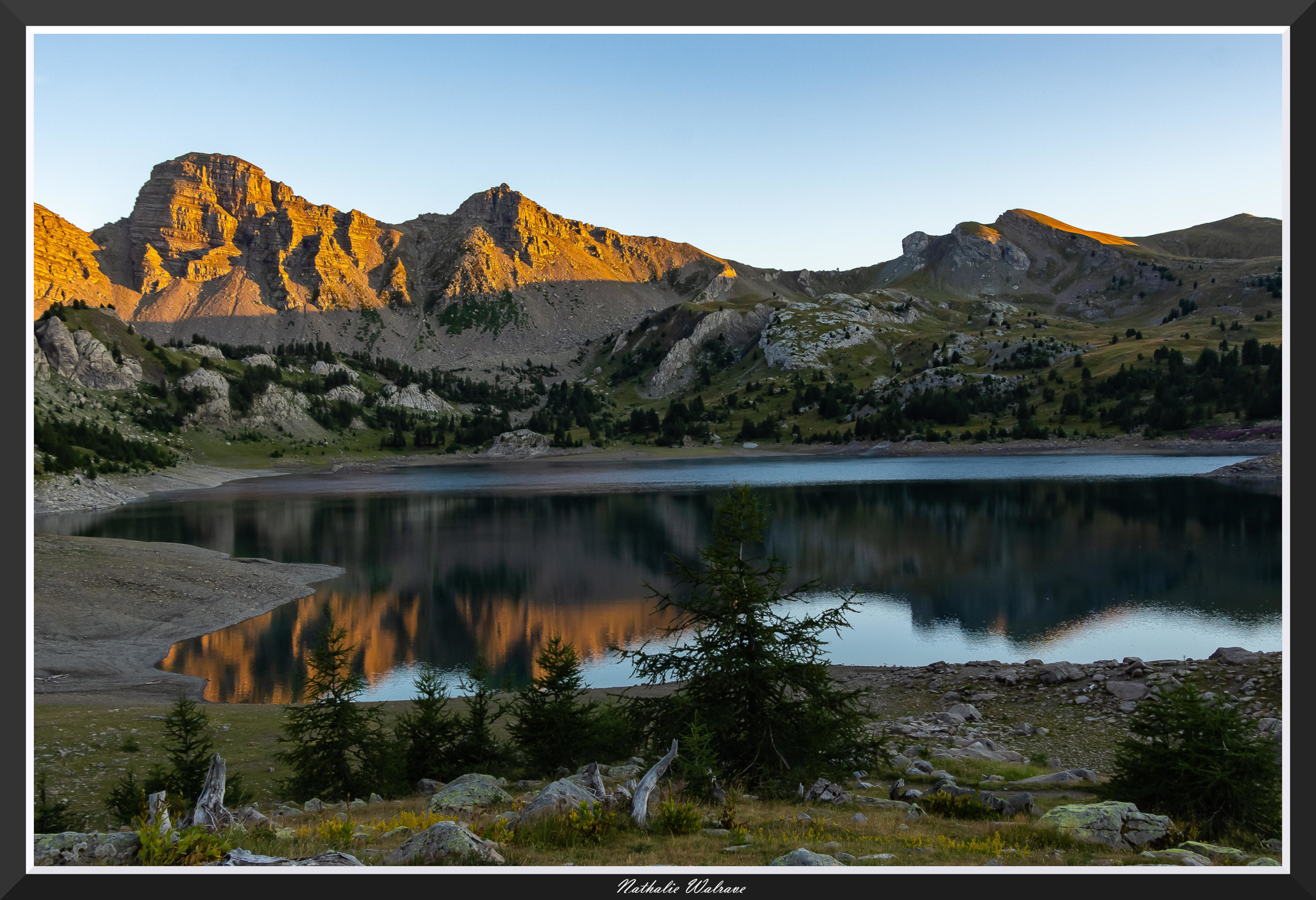 le lac d'Allos