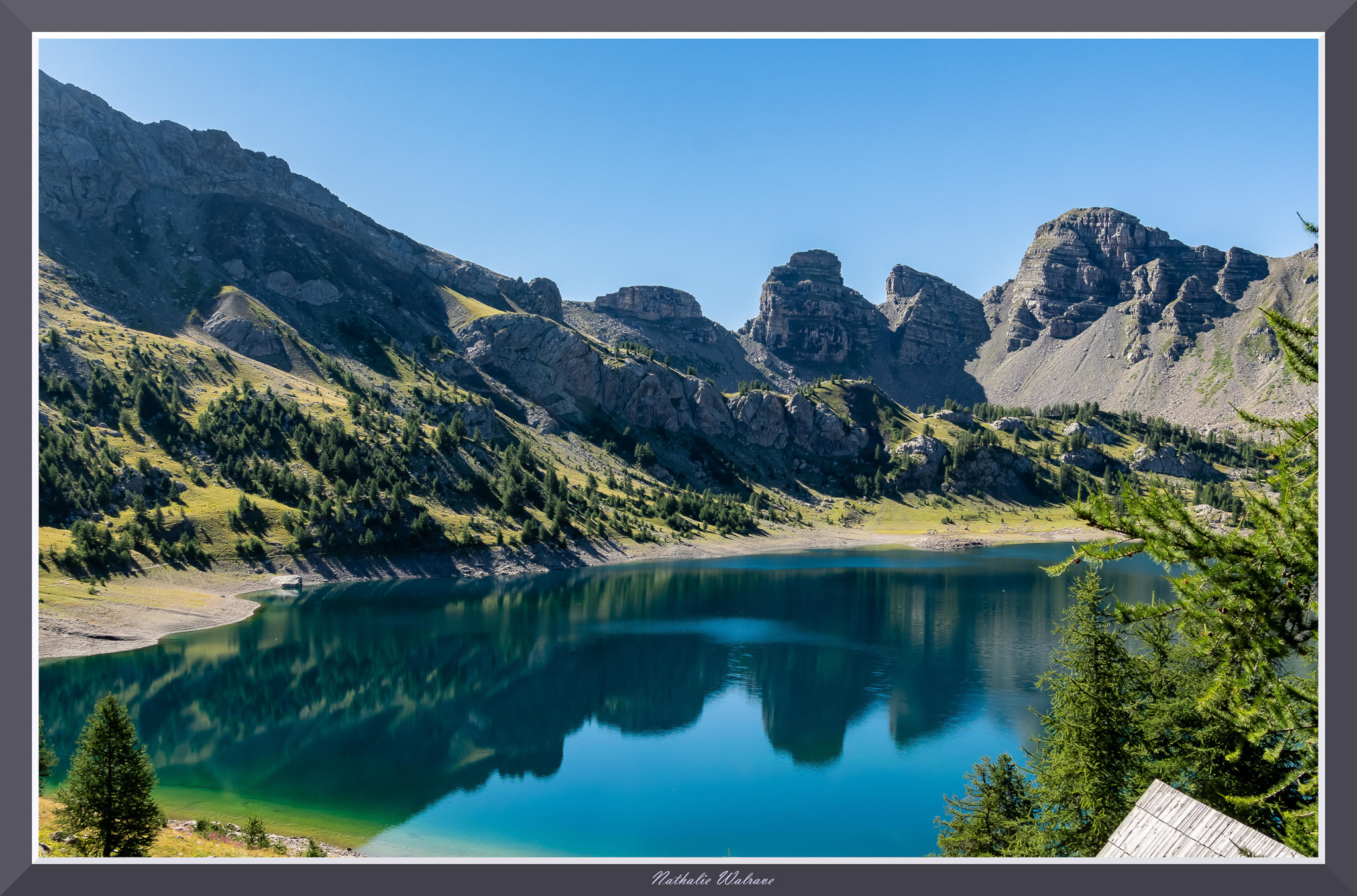 le lac d'Allos