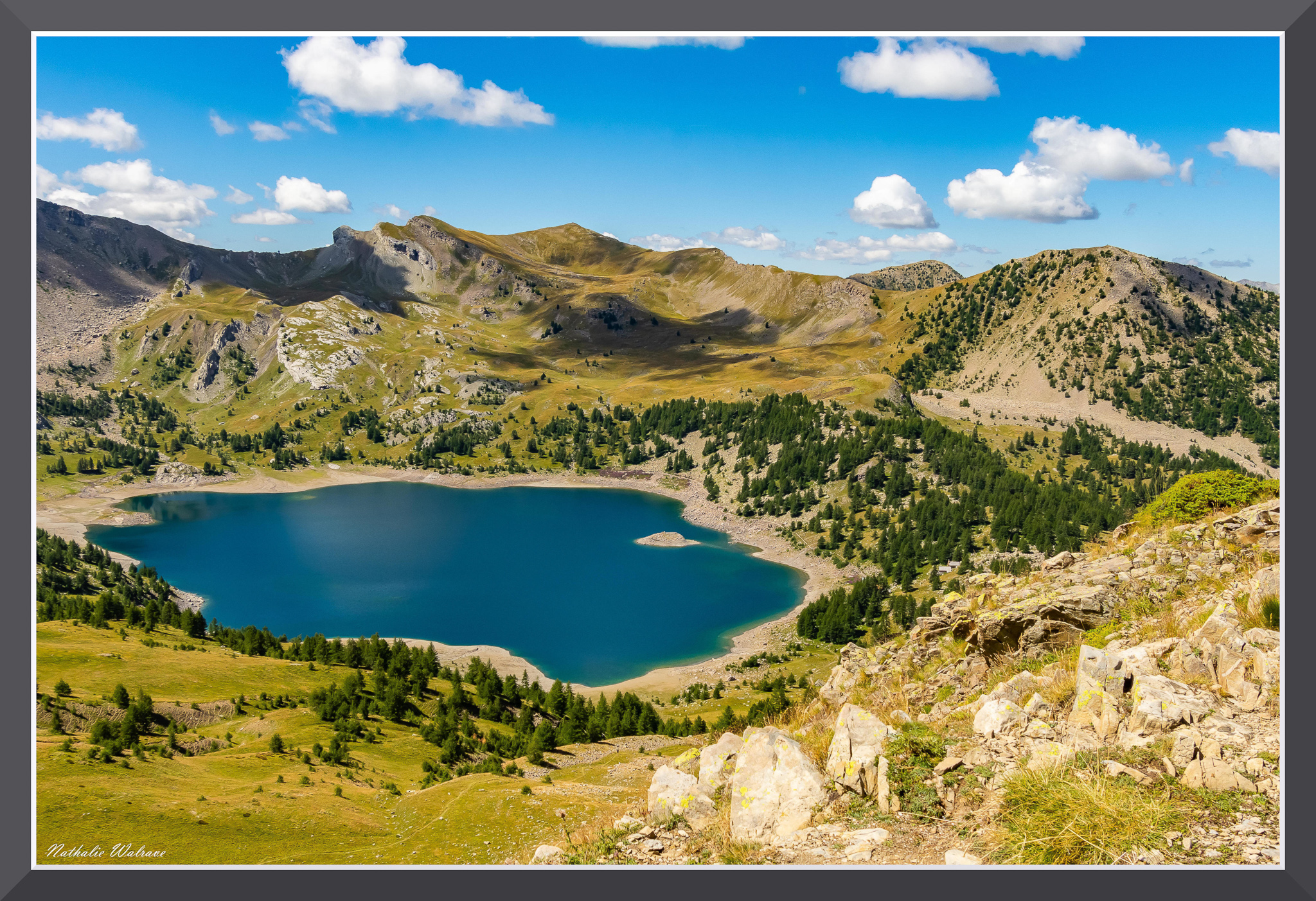 le lac d'Allos