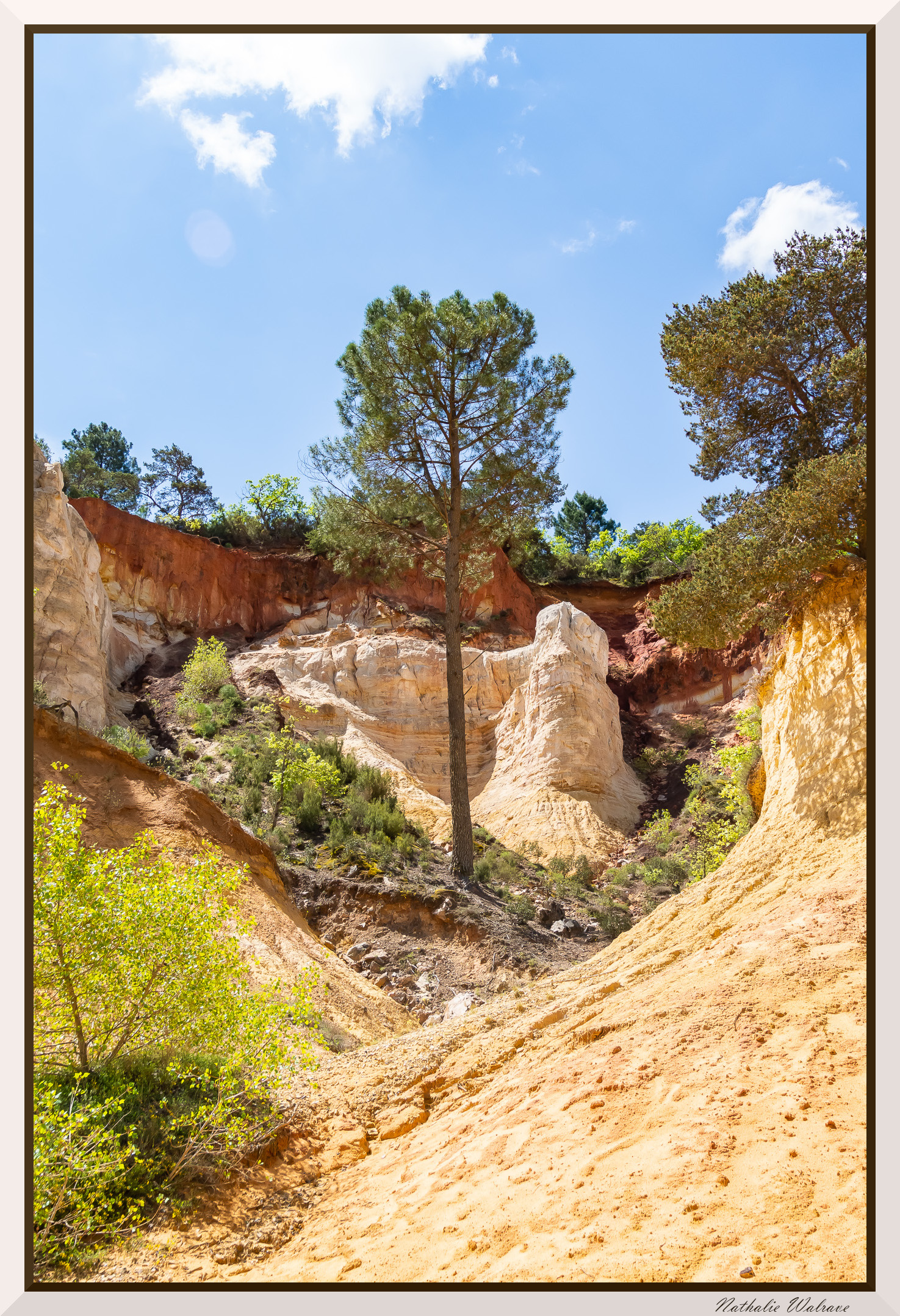 photo du Colorado Provencal et ses terres ocres