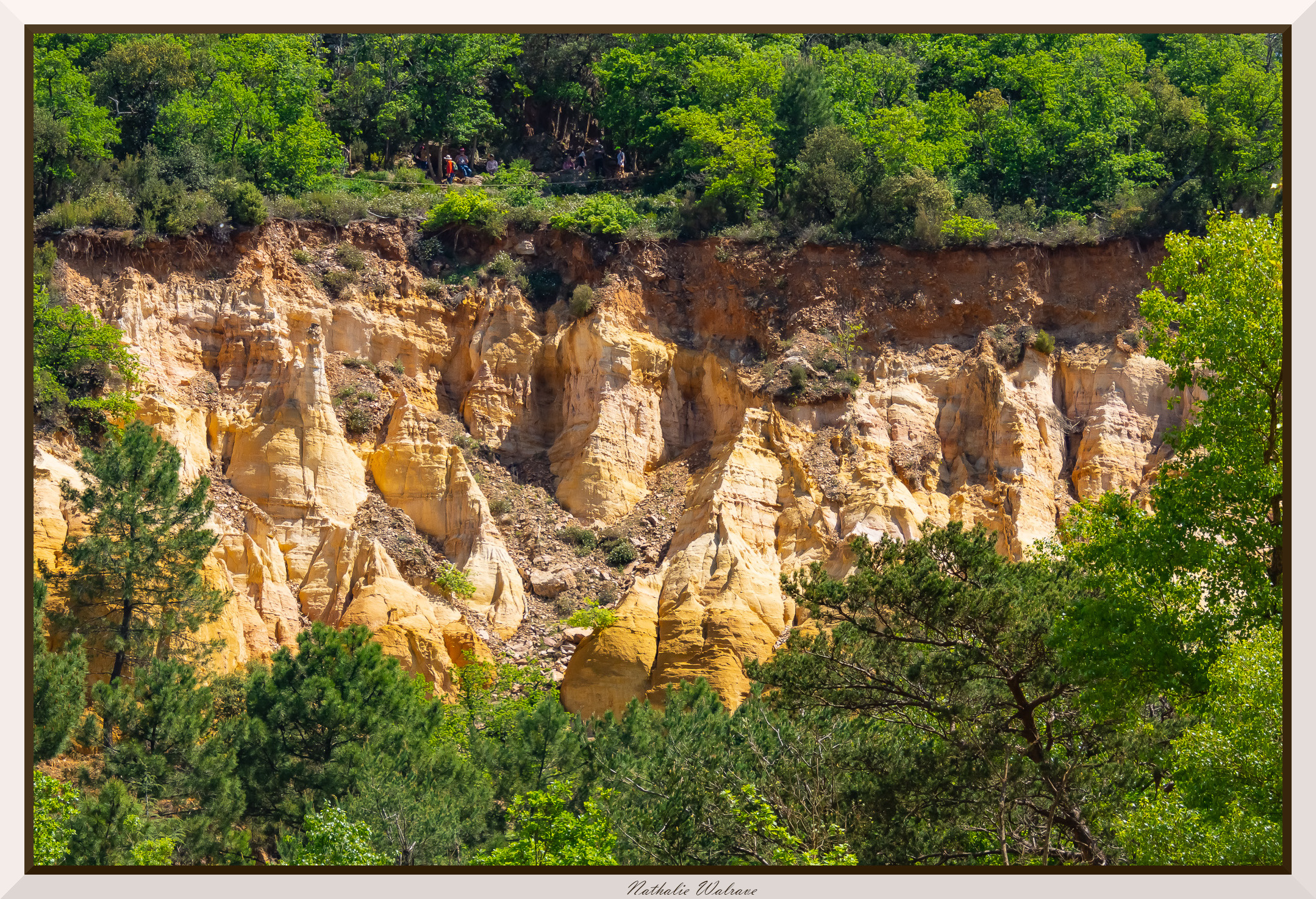 photo du Colorado Provencal et ses terres ocres