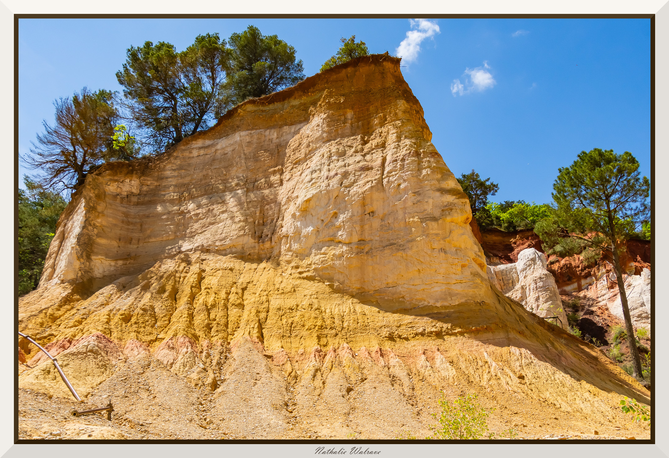 photo du Colorado Provencal et ses terres ocres