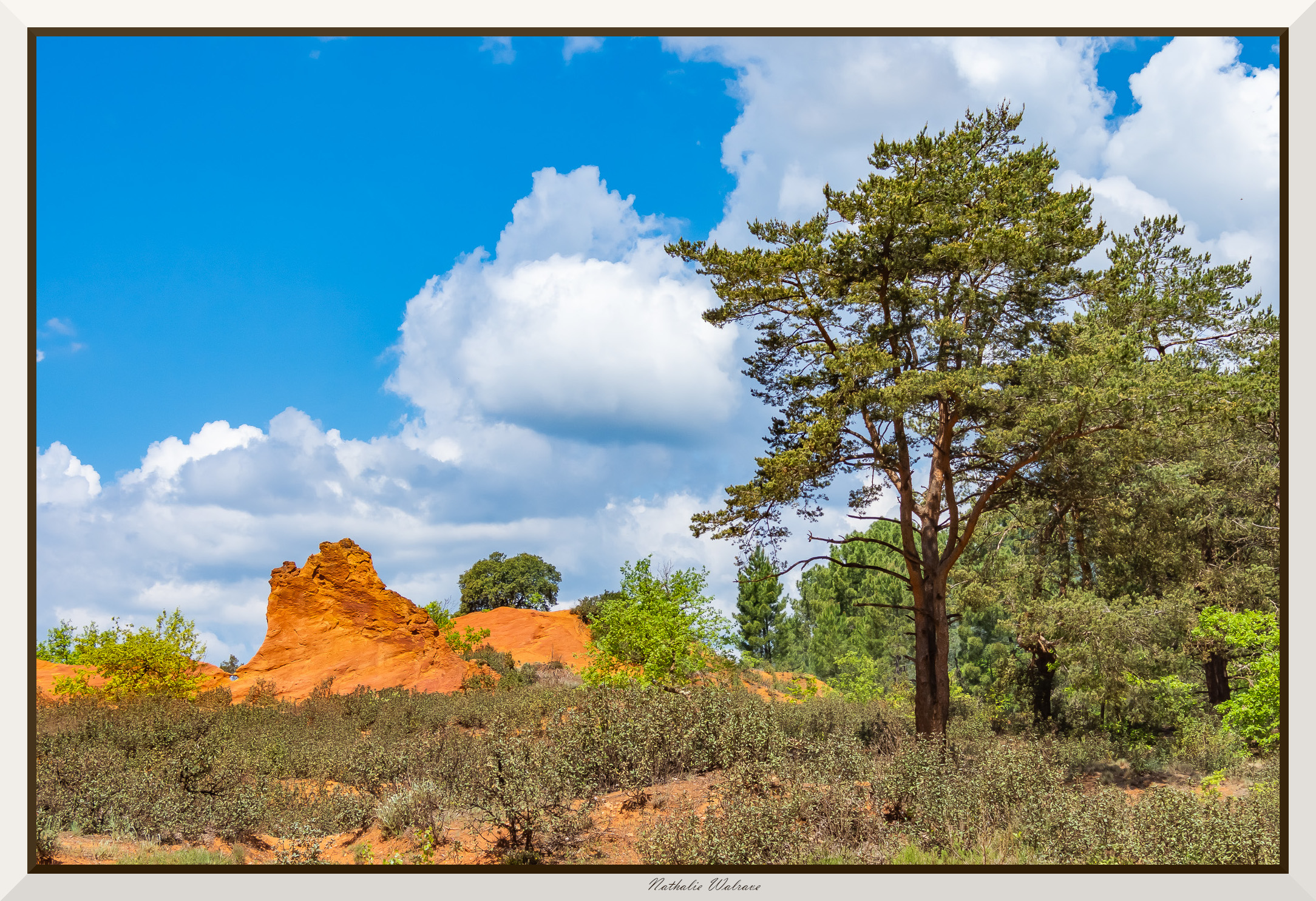 photo du Colorado Provencal et ses terres ocres