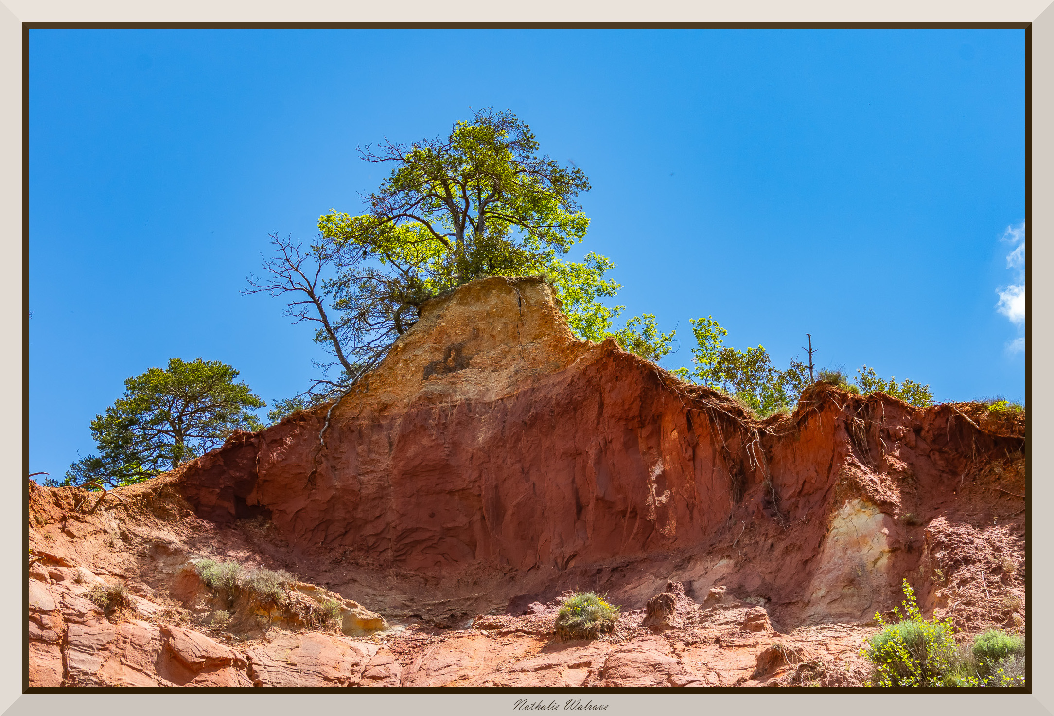 photo du Colorado Provencal et ses terres ocres