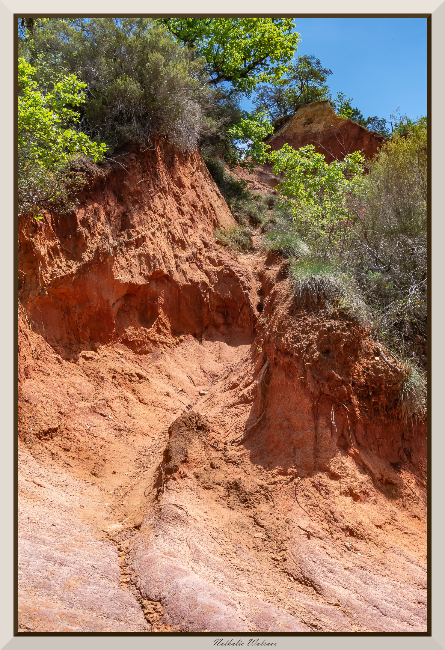 photo du Colorado Provencal et ses terres ocres