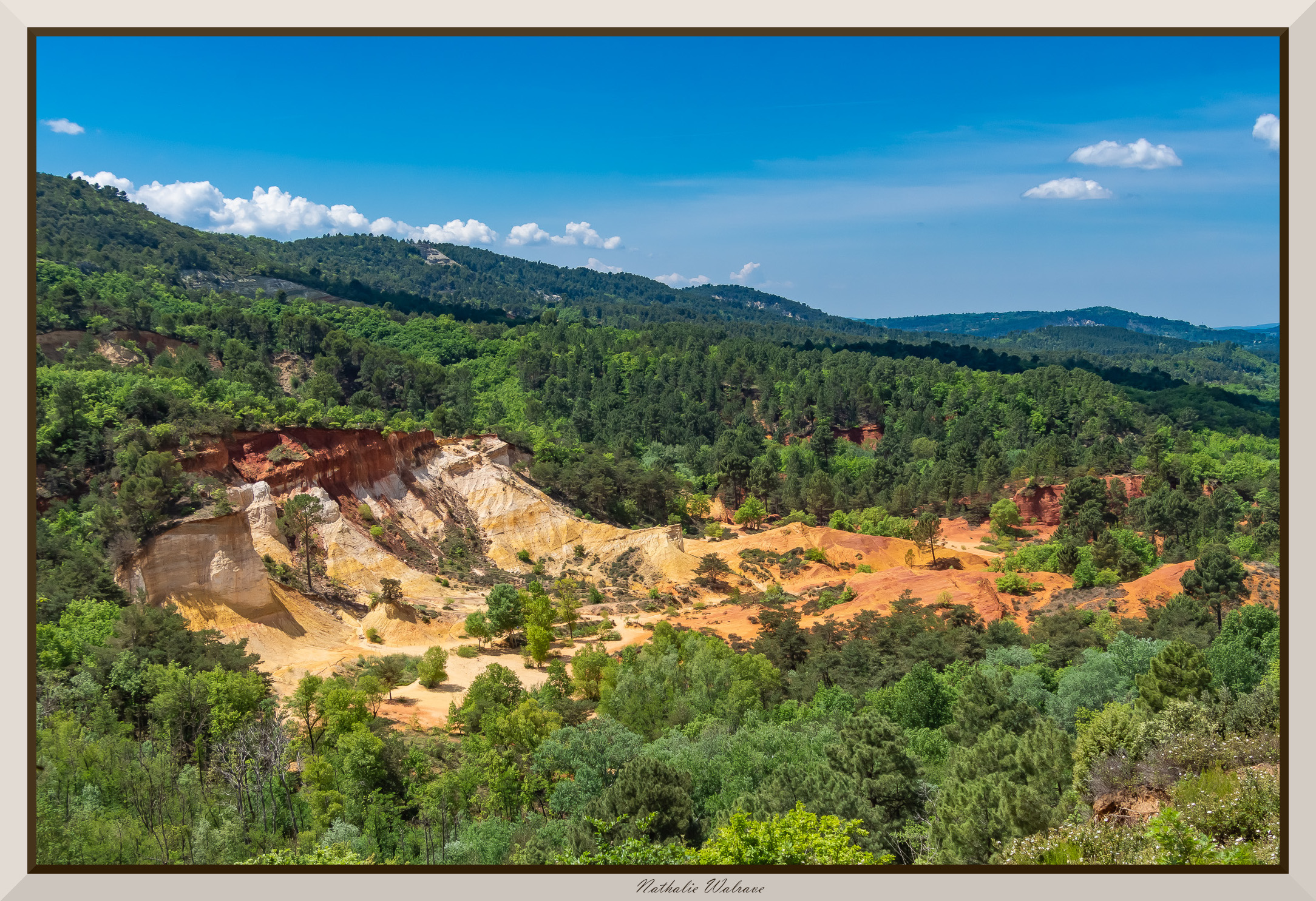 photo du Colorado Provencal et ses terres ocres