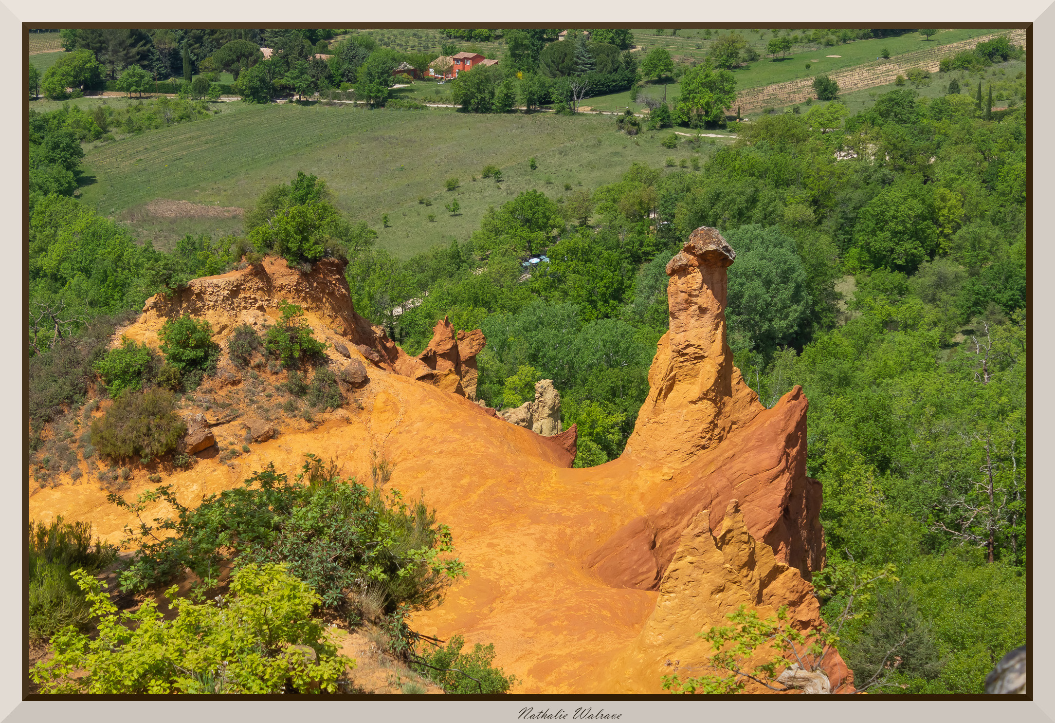 photo du Colorado Provencal et ses terres ocres