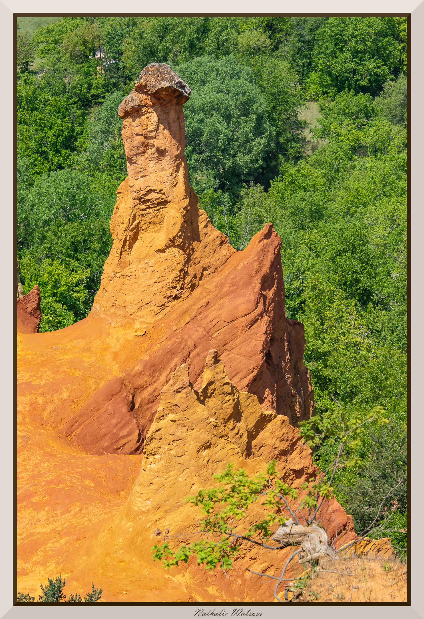 photo du Colorado Provencal et ses terres ocres