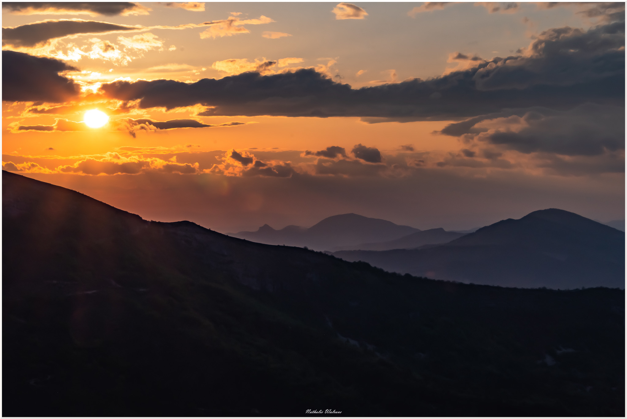 coucher de soleil depuis le cosmodrôme