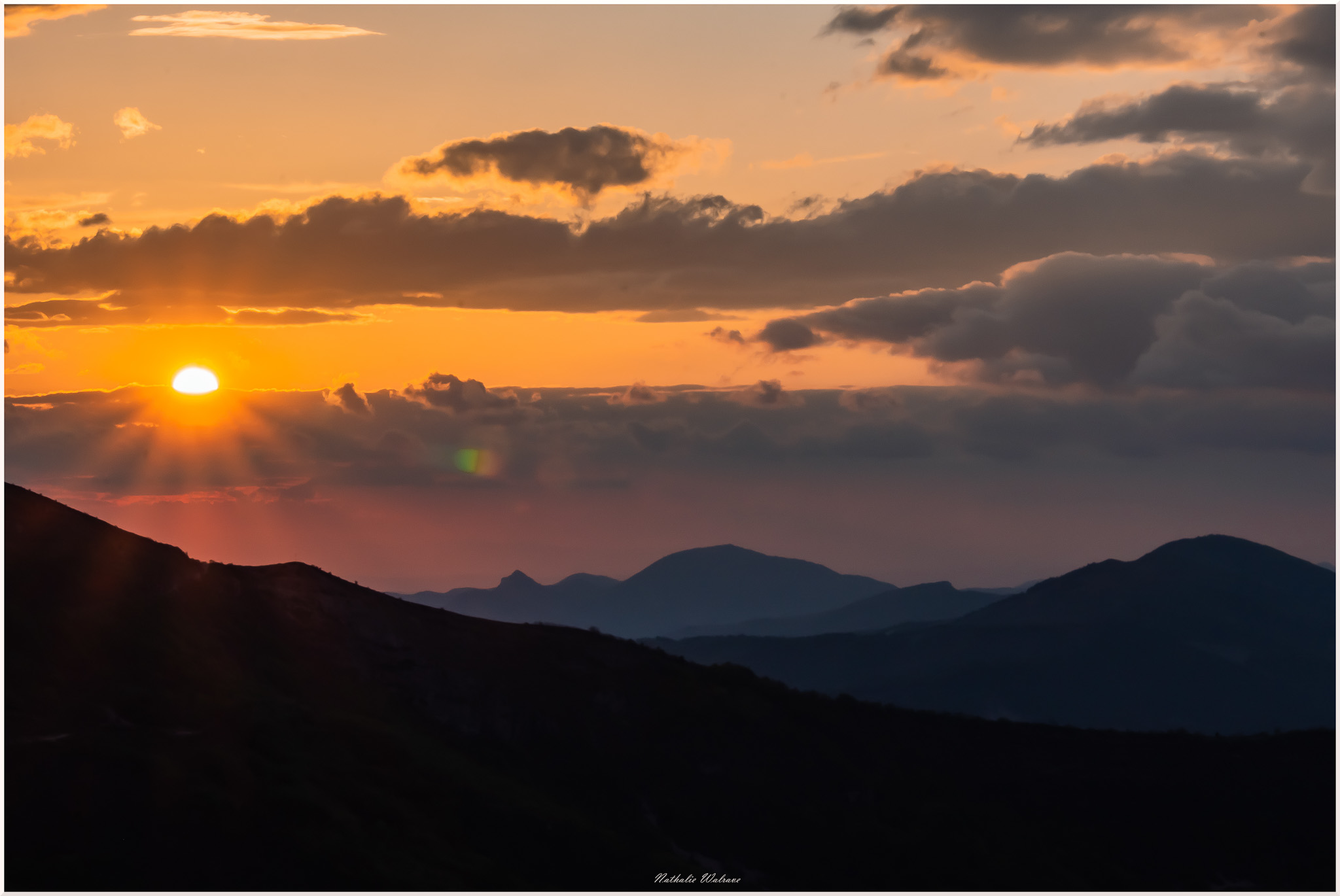 coucher de soleil depuis le cosmodrôme