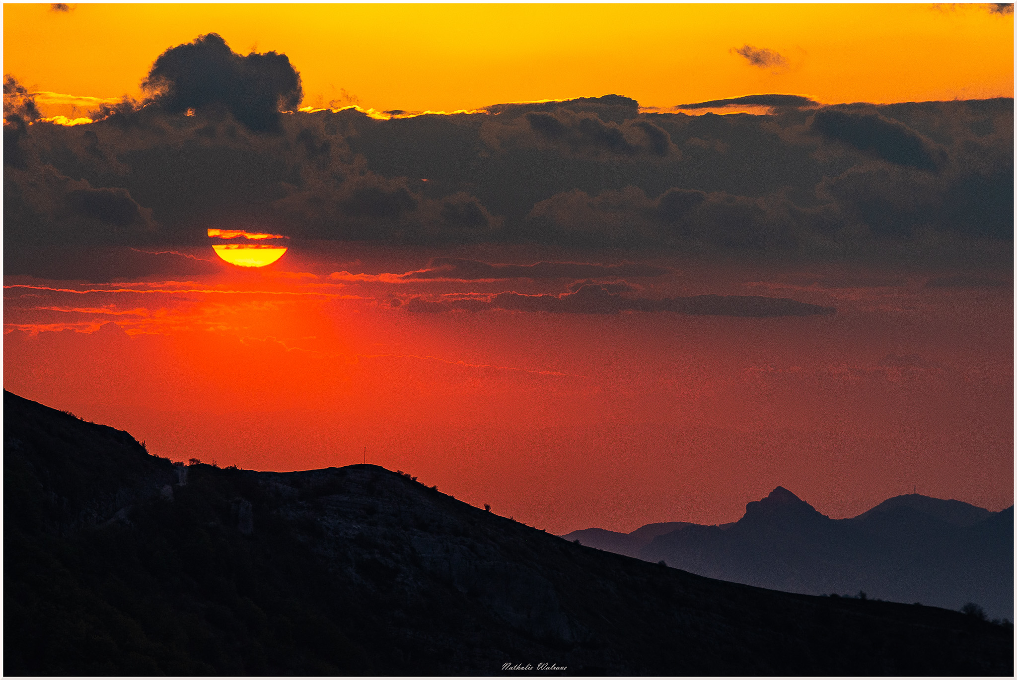 coucher de soleil depuis le cosmodrôme