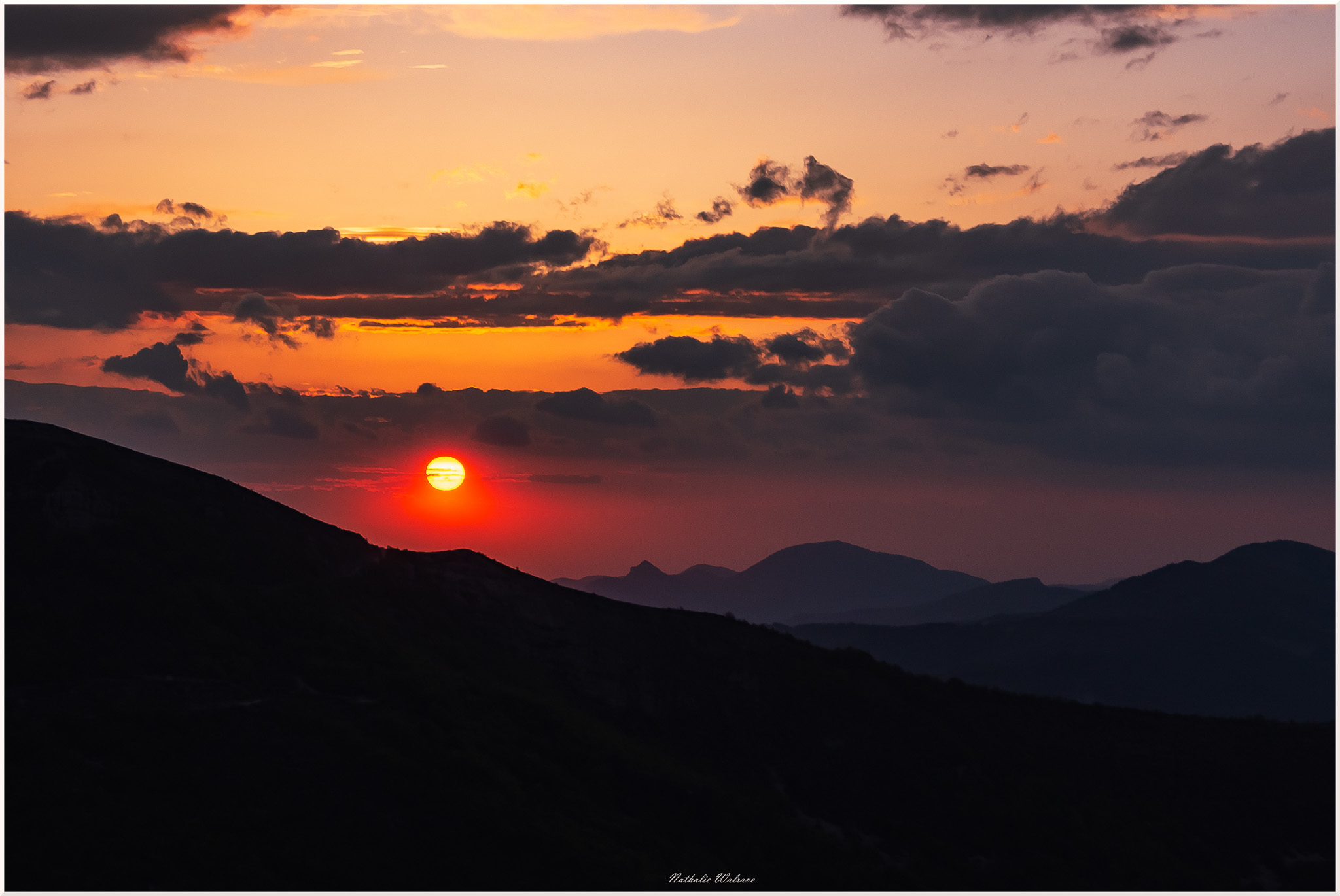 coucher de soleil depuis le cosmodrôme