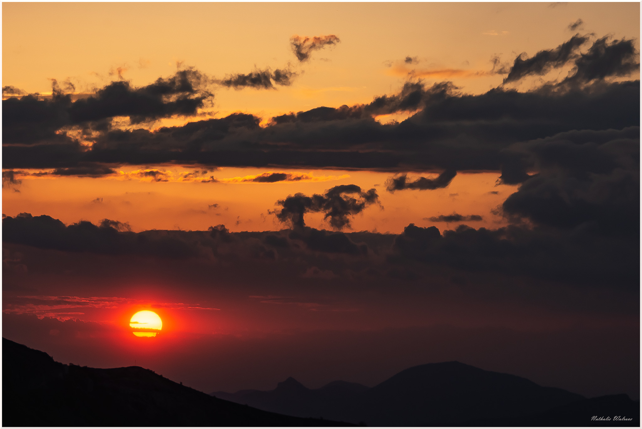 coucher de soleil depuis le cosmodrôme