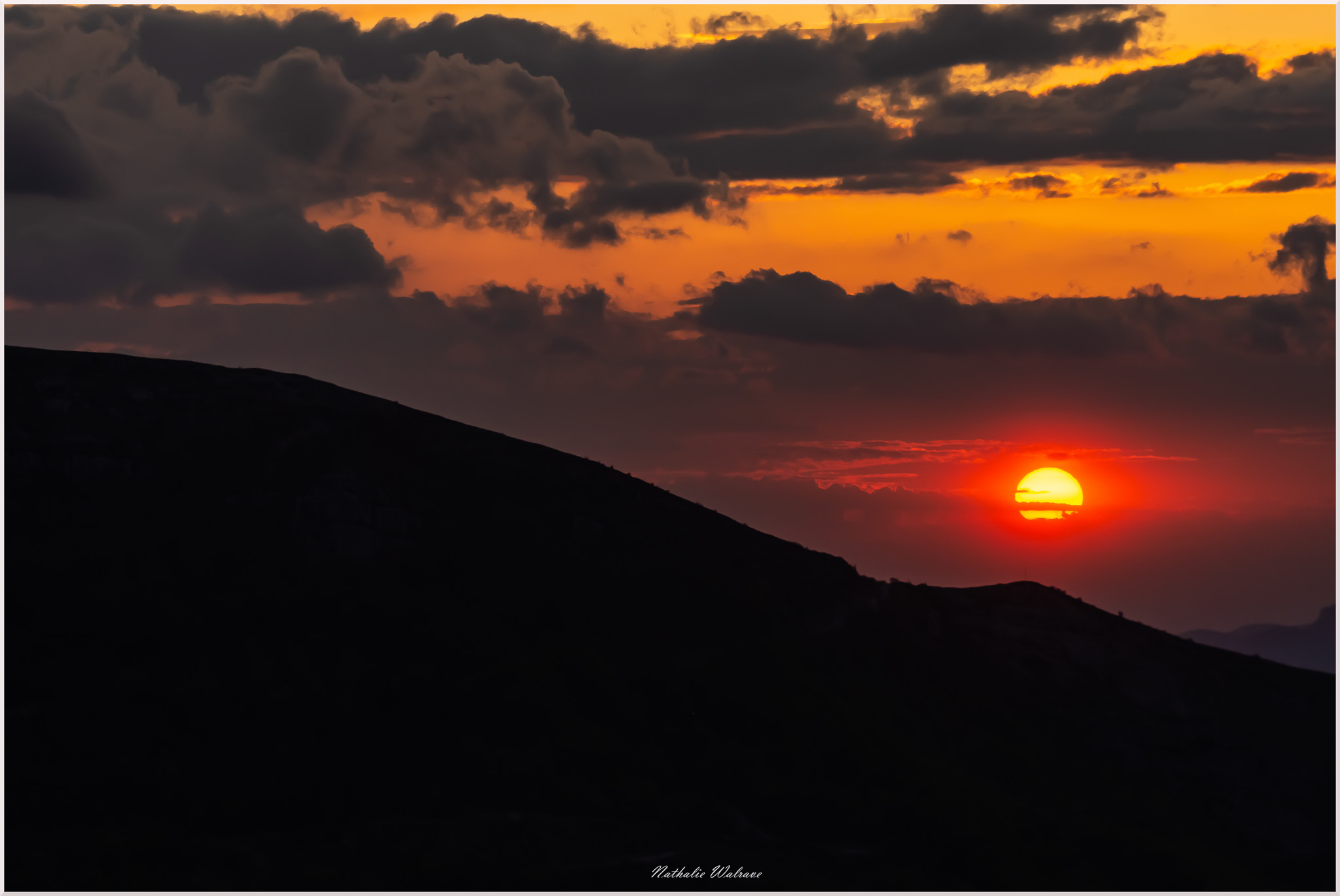 coucher de soleil depuis le cosmodrôme