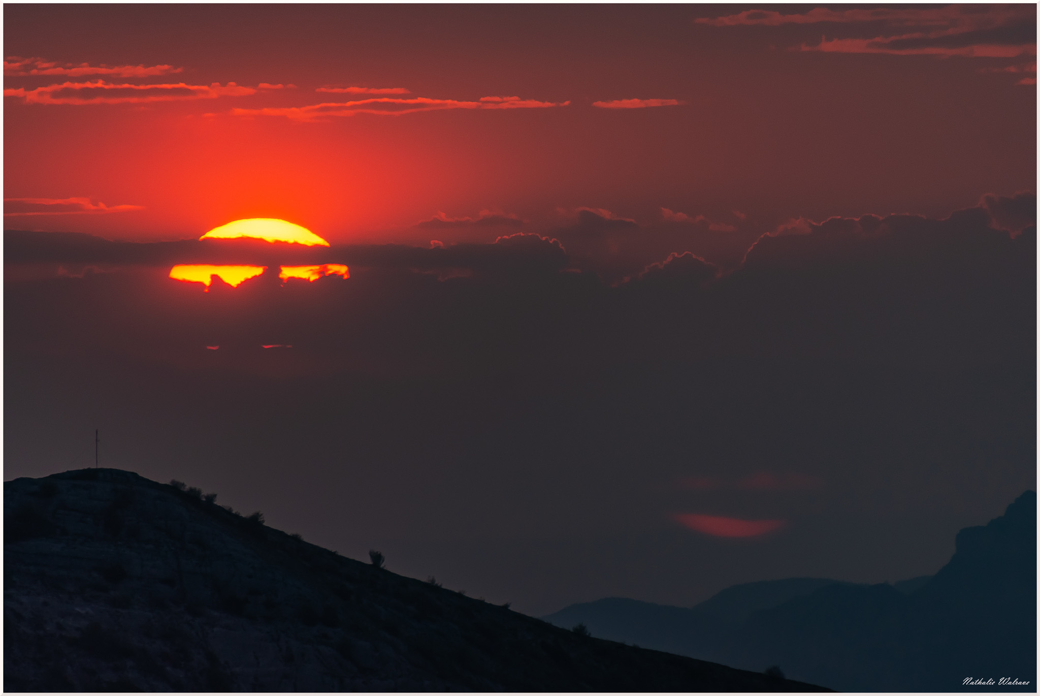 coucher de soleil depuis le cosmodrôme