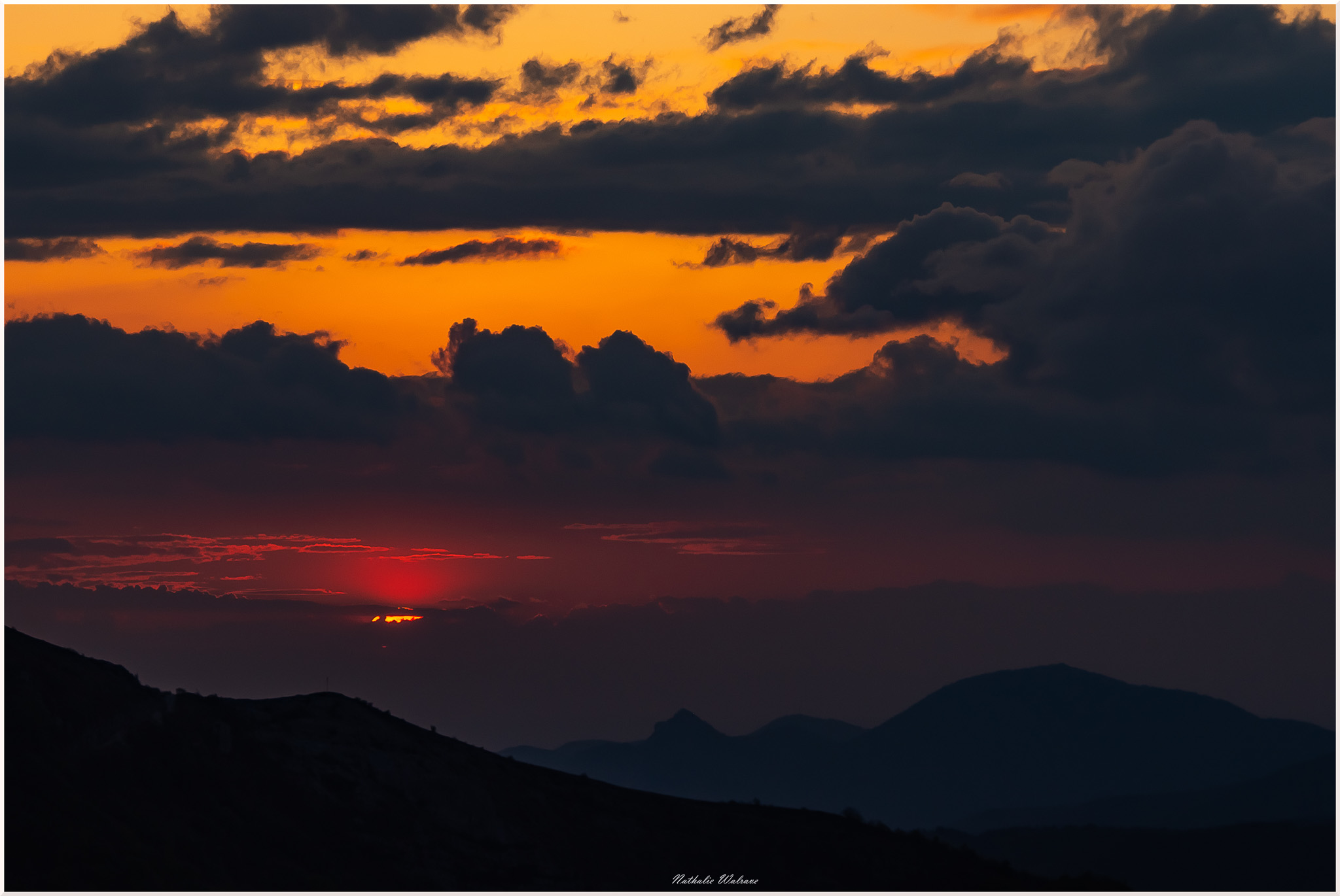 coucher de soleil depuis le cosmodrôme